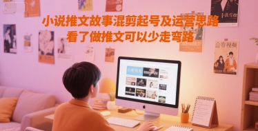 小说推文：故事混剪起号及运营思路-AI创作学习-提示词应用-短视频玩法浮光AI学习网