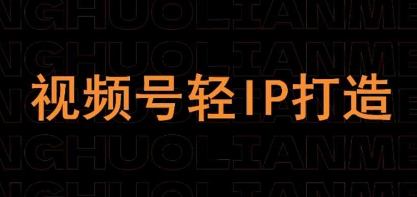 视频号：线上课程，轻IP打造（内部直播课）-AI创作学习-提示词应用-短视频玩法浮光AI学习网