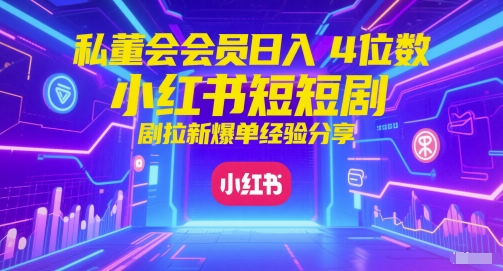 小红书陪跑营系统课,让你轻松入门小红书,成为小红书达人