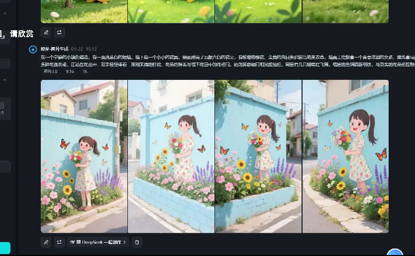 利用AI制作墙绘视频，单条视频19W点赞-AI创作学习-提示词应用-短视频玩法浮光AI学习网